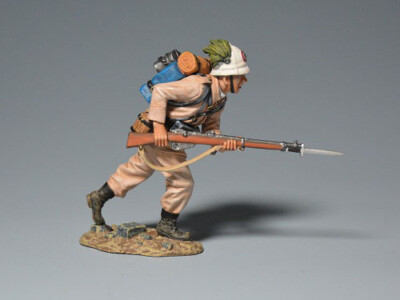 TEAM MINIATURES CHINESE BOXER REBELLION PGIT6003-A ITALIAN BERSAGLIERI CHARGING