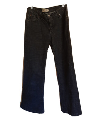 Women's Gather Jeans Size 11 Made in USA Dark Denim Jeans
