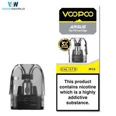 VOOPOO Argus Top Fill Replacement Pod Cartridge (3pcs/pack) - Vape Prices