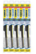 RAIN-X LATITUDE 22 INCH WIPER BLADE W WATER REPELLENCY - CASE OF 5 - 5079279-2