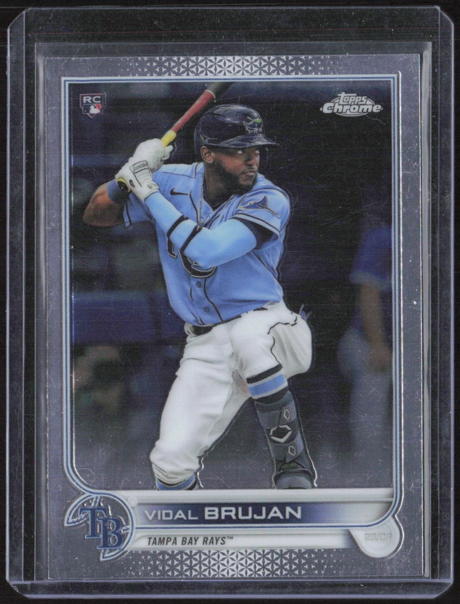 2022 Topps Chrome #134 Vidal Brujan RC