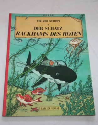 Tim und Struppi Der Schatz Rackhams des Roten Carlsen Comics 8 Auflag 1978 C0575