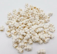 50 Lego White Ice Cream Scoops New Inv A17