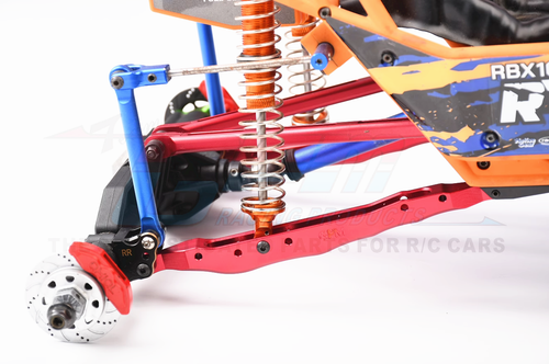 GPM 7075 Aluminum Rear Lower Trailing Arms For AXIAL 1/10 RBX10 Ryft AXI234023 - Picture 4 of 10