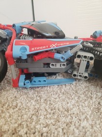 Lego 42036 Technic Street Motorcycle 100% Complete 