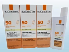 LA ROCHE POSAY ANTHELIOS TINTED MINERAL SPF 50 SUNSCREEN 1.7 OZ EXP: 2026 3PCS