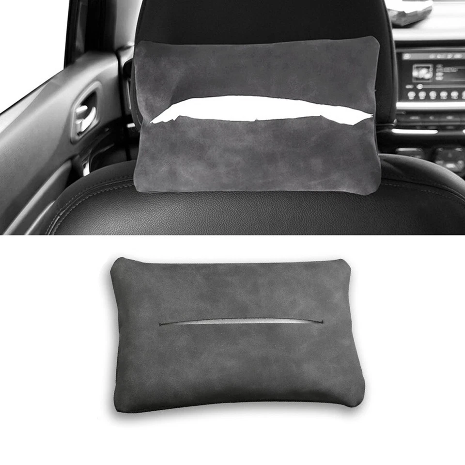 Universal Car Tissue Holder Visor Organizer Car Napkin Holder Tissue Box 1PCS - Image 3 of 4