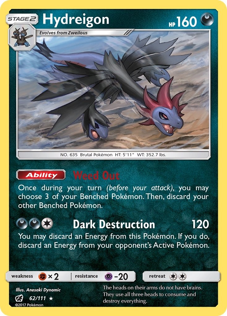 Hydreigon - 62/111 - Crimson Invasion
