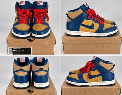 Nike Dunk High Golden Harvest Meteor Blue 2010 | 407920-700 | EU 43 | OG Box