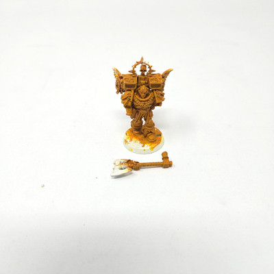Warhammer 40k Space Marine Lord Executioner, Built,  Finecast, Games Workshop