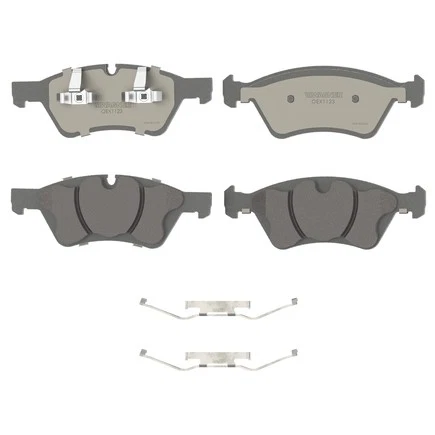 Almohadilla de disco de cerámica premium Wagner OEX1123 Foto 3 de 4