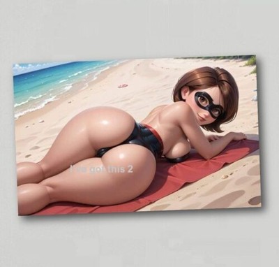 Kühlschrankmagnet Helen Parr Elastigirl Die Unglaublichen Sexy Anime Art 5265