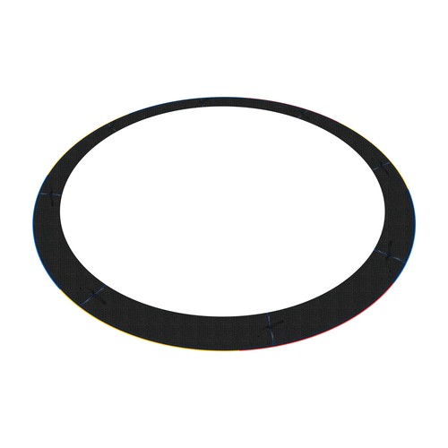 12FT Multi-color Trampoline Protection Pad Replacement Safety Pad Trampoline Pad - Picture 9 of 17