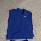Figs Women’s Scrub Set XS Rafeala Top/XS Zamora Bottom Winning Blue NWOT — photo 3