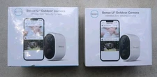 (2) Sense-U Outdoor Wireless Solar Security Cameras Brand New Free Shipping! 