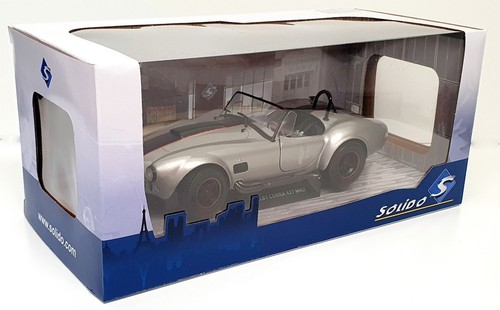 Solido 1/18 Scale S1804907 - AC Cobra 427 MKII Custom 1965 - Silver - Picture 5 of 5