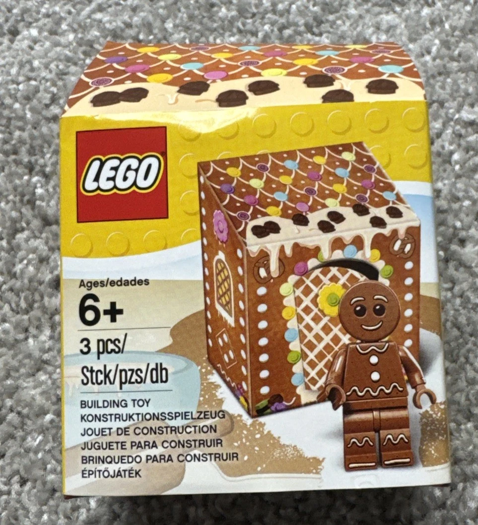 LEGO Seasonal Gingerbread Man Box Set 5005156 (SEALED) RARE AND retired!
