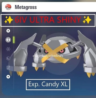 Pokemon Legends ZA ✨ 6IV Shiny Alpha Metagross✨Fast 🚀