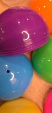 100 MM Assorted Color Round 4" Empty Vending Machine Plastic Capsules Gachapon