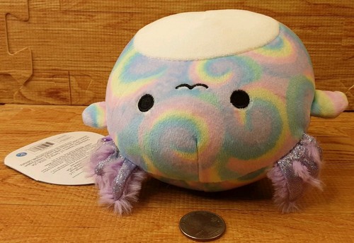 Peluche Vivie Axolotl Squishmallows 5" Kellytoy - Imagen 5 de 12