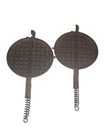 Griswold Cast Iron Waffle Maker. Unrestored.