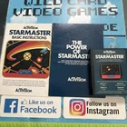 Starmaster +Manuals Atari 2600/7800/2600+/7800+ CLEANED TESTED WORKS
