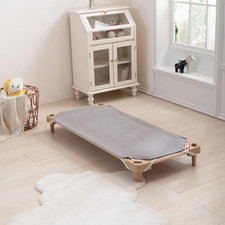 2 Pcs Cot Sheet for Daycare, 23" X 51", Grey Daycare Cot Bedding with Corner Ela