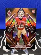 2024 Panini Phoenix Orange Fade - Jacob Cowing (RC) #186 - 49ers