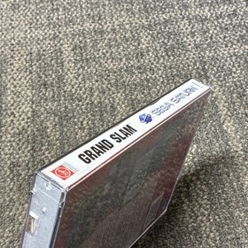 Sega Saturn Grand Slam 1997 Baseball Video Game Disc Case Manual Untested