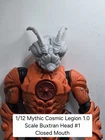 3d Printed Head For Mythic/Cosmic Legions 1/12 Figures BUXTRAN INSECT HEAD #1