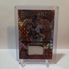 2020 PANINI SPECTRA BRILLIANCE MATT RYAN JERSEY NEON ORANGE #10/10 ATL FALCONS