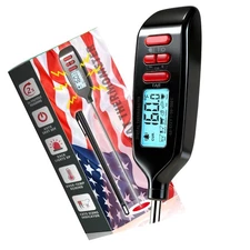 Antonki Meat Thermometer Digital, Smart Instant Read Food Thermometer with Su...