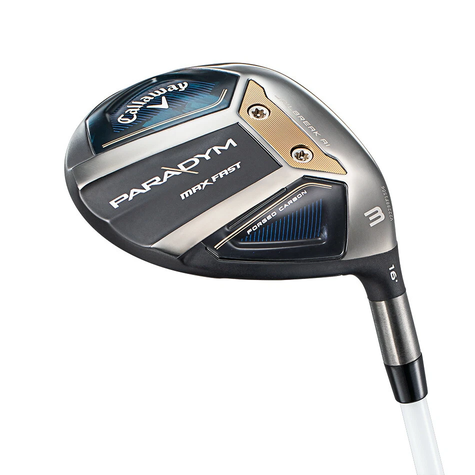 Mujer Callaway PARADYM MAX FAST Madera de Calle 7W Derecha Eldio 40 Grafito Flex L HC Foto 2 de 4