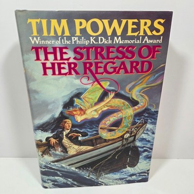 Stress of Her Regard Tim Powers 1989 HC DJ First Ed 1st Print Historical Horror