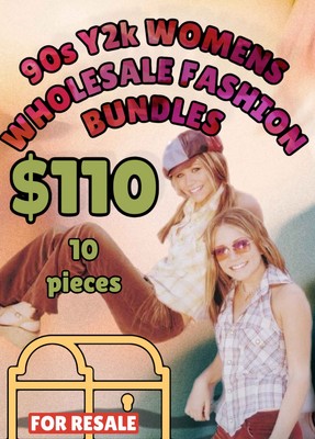 Vintage 90s Y2K Women s Clothing Wholesale Resale Mystery Bundles 00s Glam
