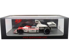 Spark Williams FW04 1/43 Mini Car Jacques Laffite 2nd German GP 1975 Used