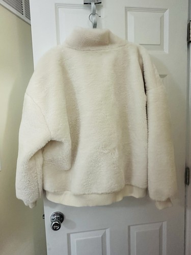 Chaqueta de piel blanca Abercrombie And Fitch - Imagen 4 de 7