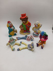 Lot of 6 Vintage Assorted Clown Figurines