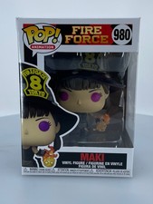 Funko POP! Figura Vinilo Animación Fire Force Maki #980 CAJA DAÑADA VER FOTOS