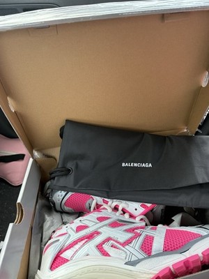 AUTHENTIC Pink BALENCIAGA Track s Size 46 Come With Authenticity Card & Box