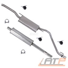 AUSPUFFANLAGE MITTEL ENDSCHALLDÄMPFER FÜR VW GOLF 3 Variant 1H 1.4 1.8 1.9 D