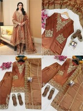 Designer Indian Pakistani Salwar Kameez Bollywood Dress Party Wear Suit wedding