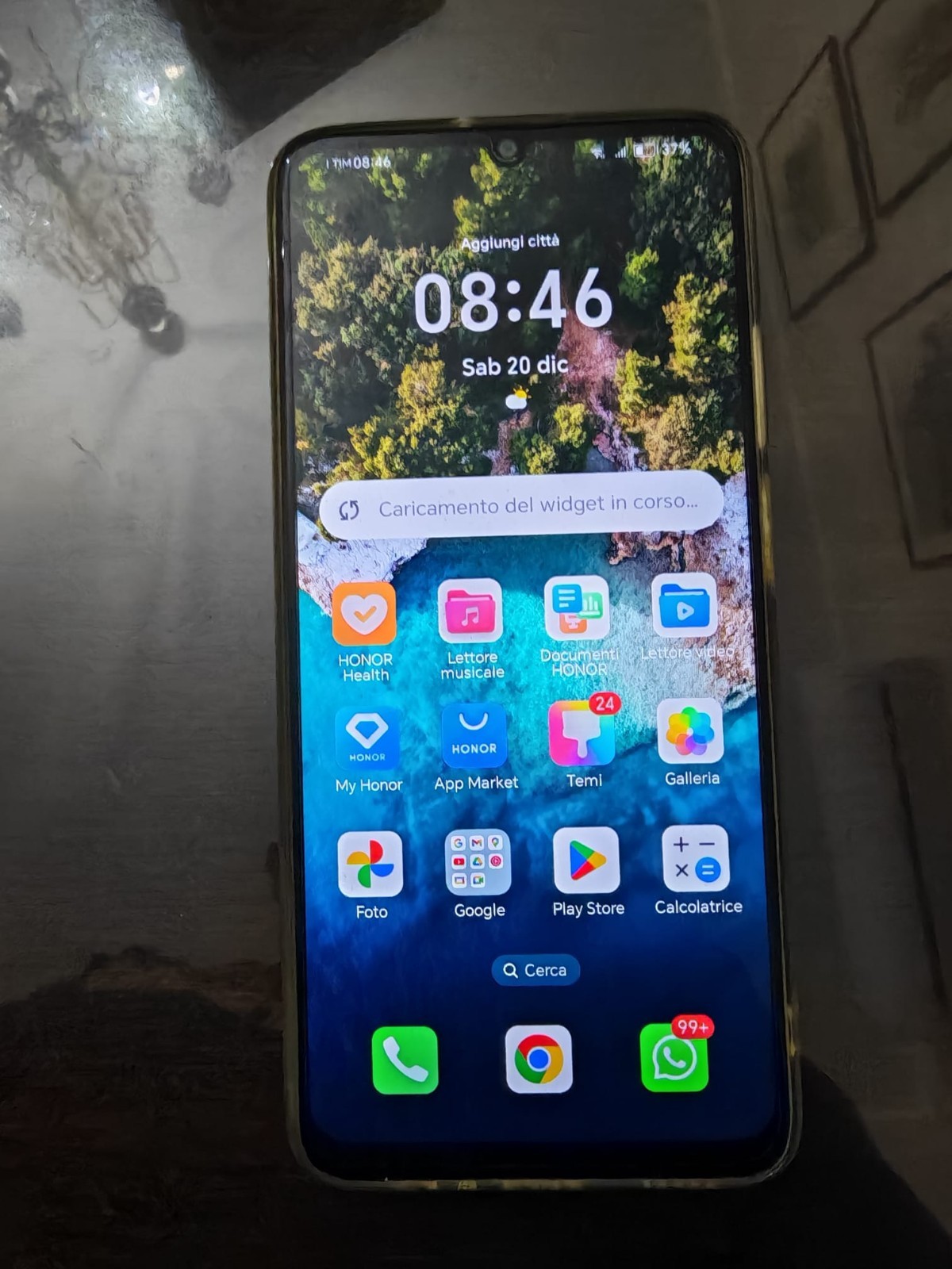 Honor X7a 4+128GB 6.74" Midnight Black EU Smartphone ⭐