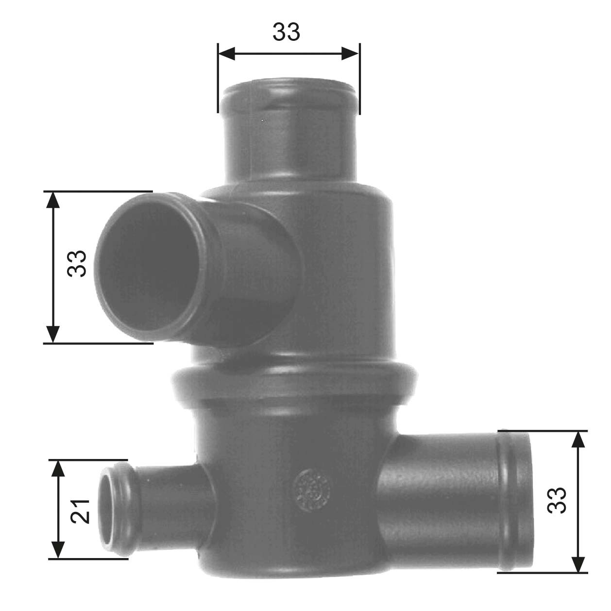 GATES-OE TH14687 Thermostat, coolant for LADA