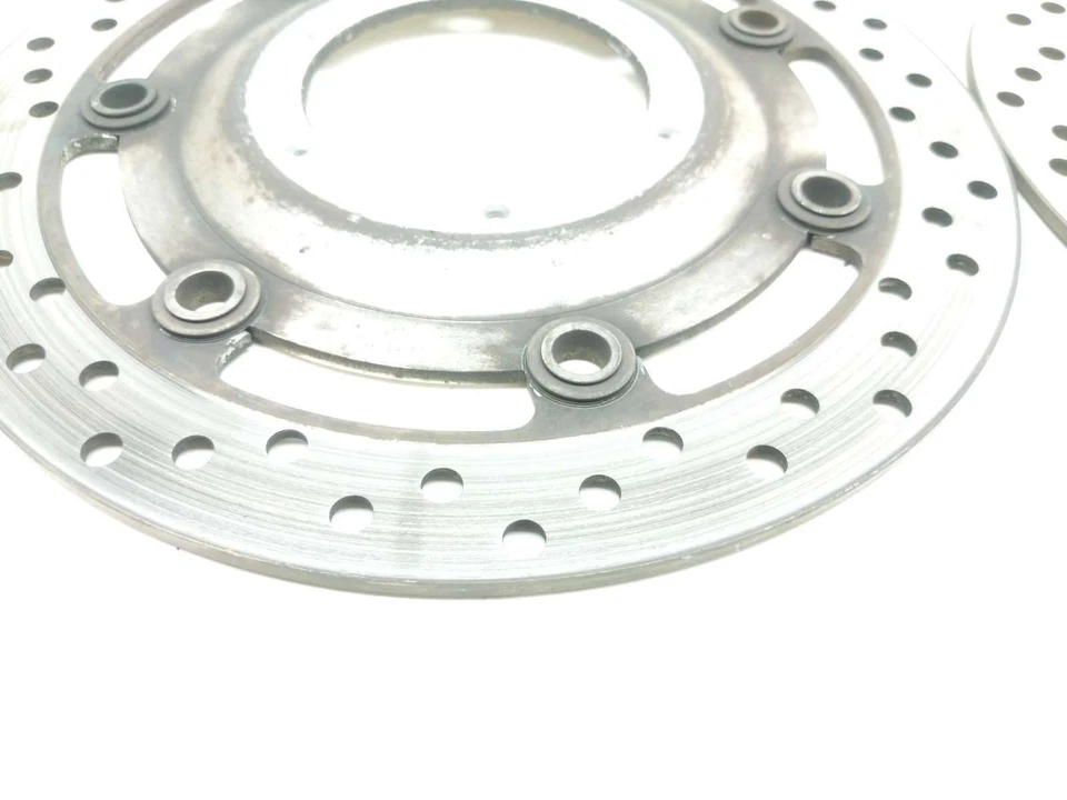 04 Honda VTX1800R VTX 1800 R Front Wheel Disc Brake Rotors INV - Image 2 of 4