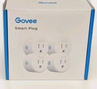 NEW GOVEE SMART PLUG H5083 4-PACK WHITE US PLUG 120V 15A PLASTIC SINGLE OUTLET 
