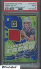 2024 Donruss Optic First Year Fresh Drake Maye Patriots RC Rookie Patch PSA 9