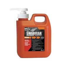 Swarfega Orange Hand Cleaner Pump Top Bottle 1 Litre SOR1LMP