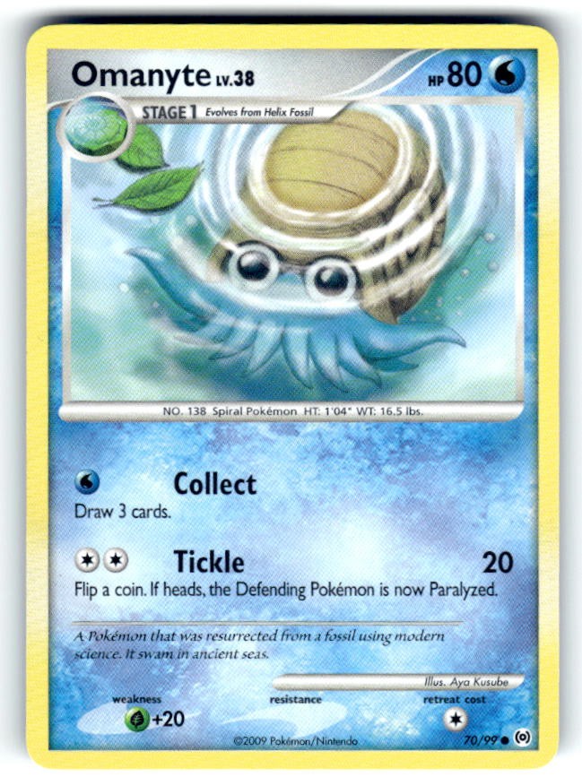 Arceus #70/99 Omanyte