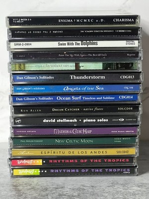 Relaxing Music CD Lot (15)- Enya, Solitudes, Enigma + More